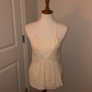Cream Fashion Tank